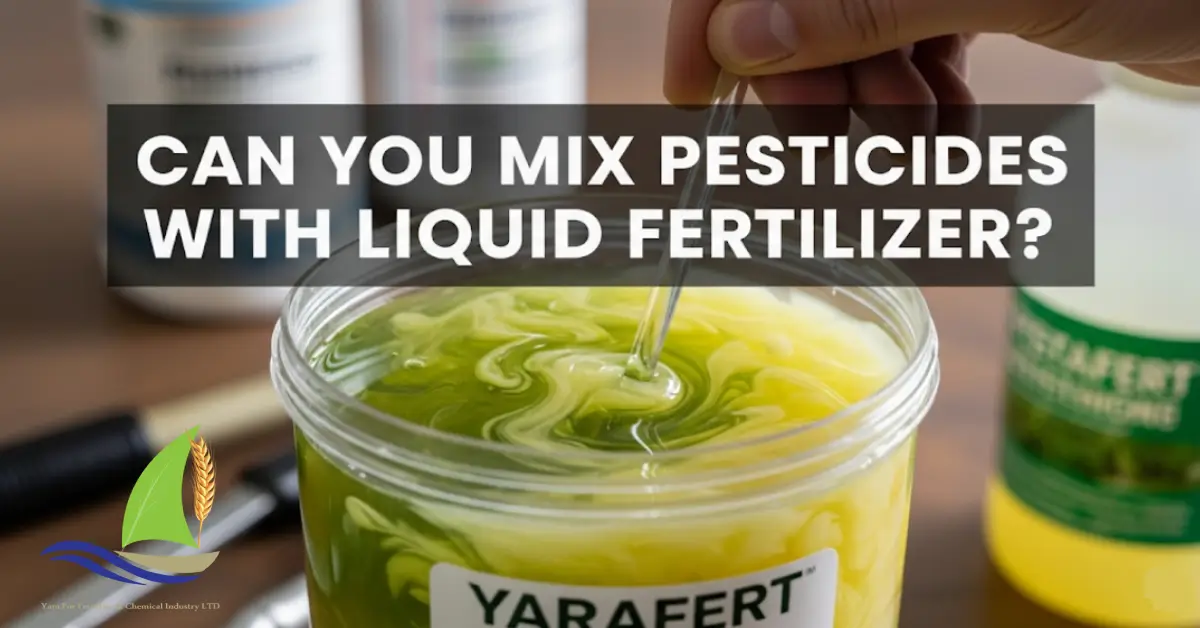 Can You Mix Pesticides with Liquid Fertilizer?