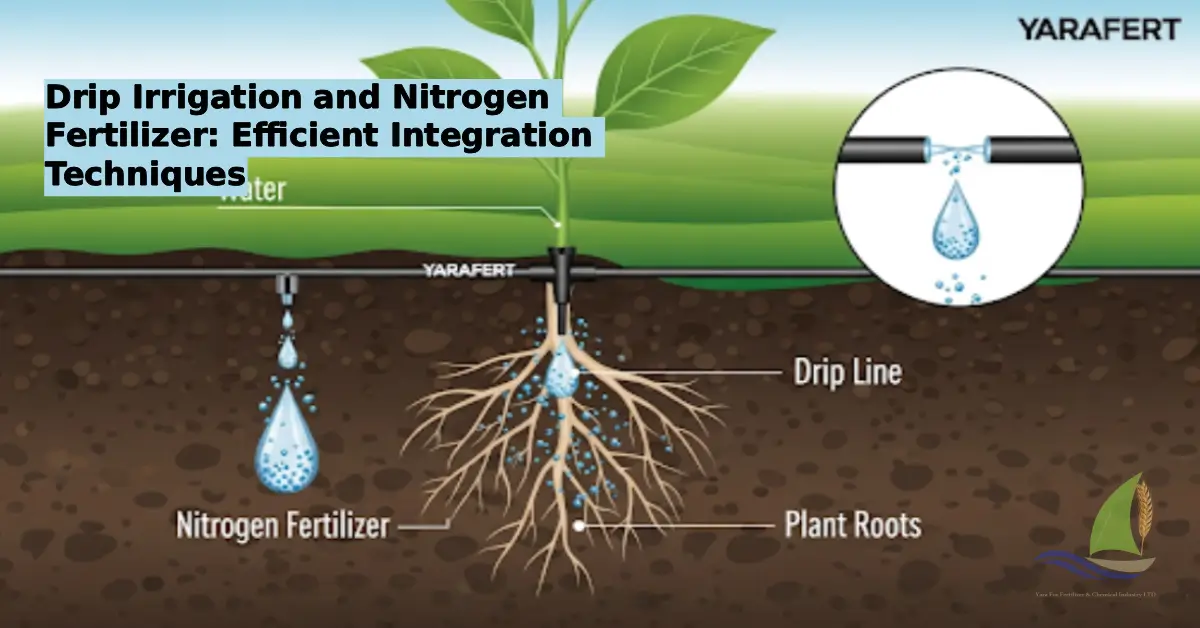 Drip Irrigation and Nitrogen Fertilizer: Efficient Integration Techniques