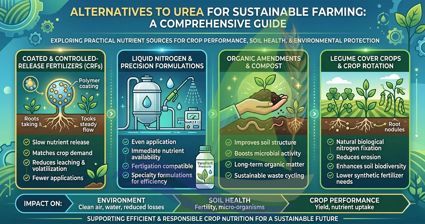 Alternatives to Urea for Sustainable Farming